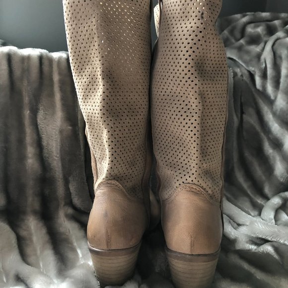 Joe Sanchez Soft leather natural boot - Picture 4 of 8